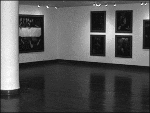 Sala de exposições da BN